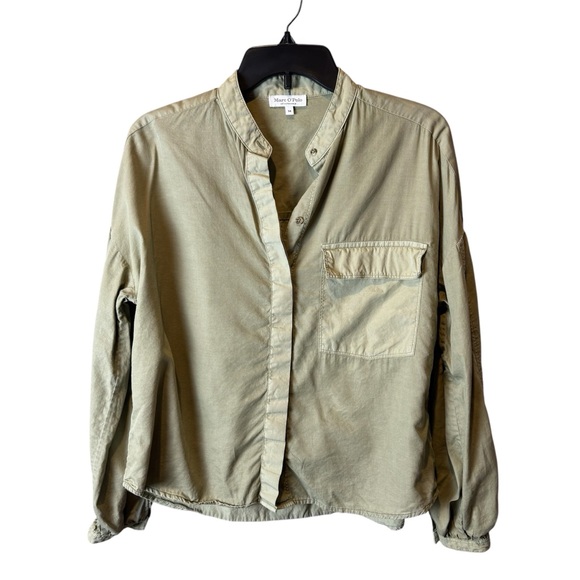 Marc O’Polo Stockholm Green Button Up Shirt 34 - Picture 1 of 7